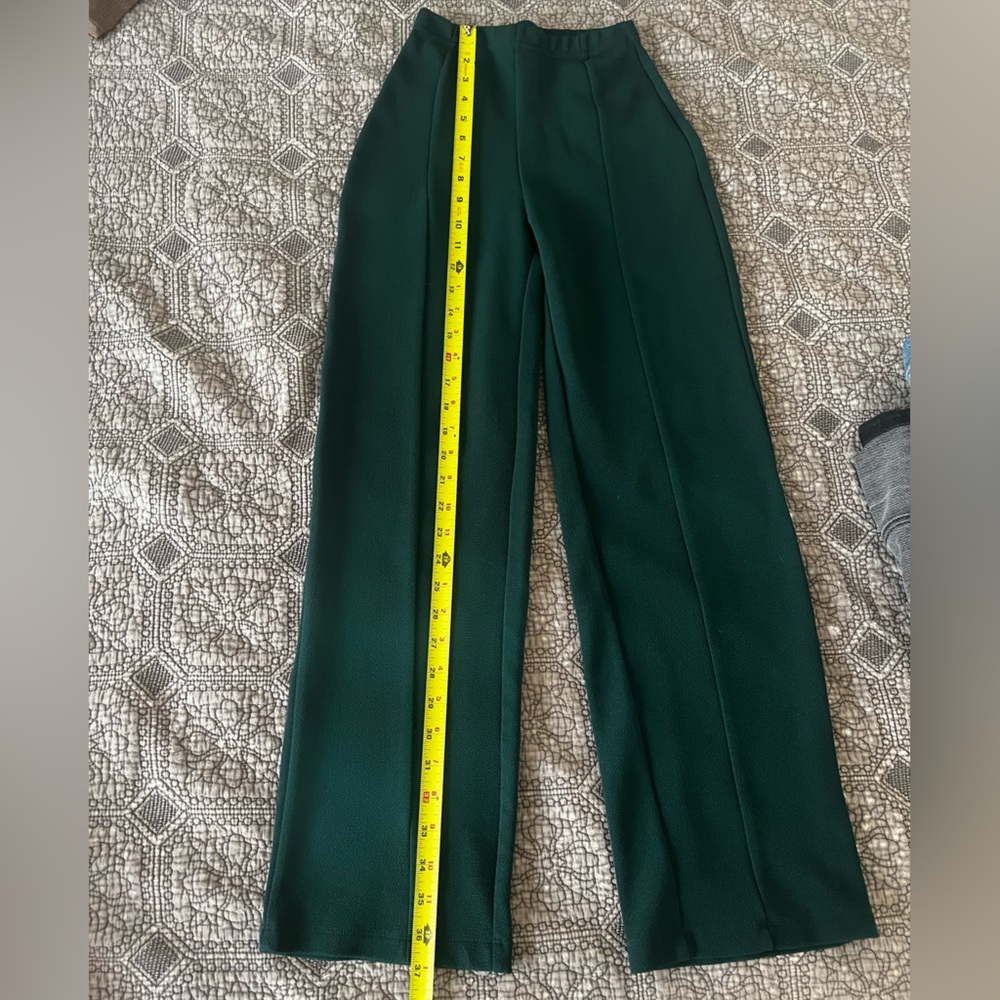 PLT dark green pants